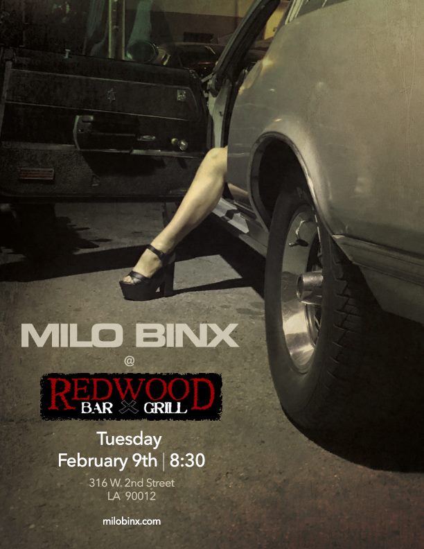 Milo Binx live at the Redwood Bar